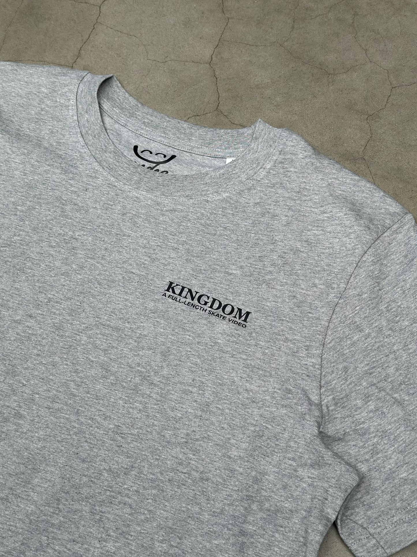 RDV KINGDOM A FULL-LENGTH SKATE VIDEO LOGO T-SHIRT
