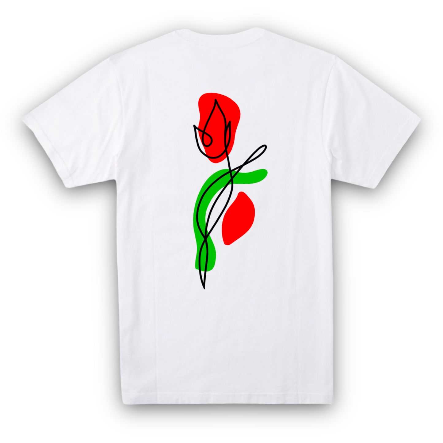 RDV TULIP TEE WHT